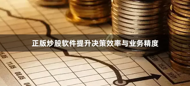 正版炒股软件提升决策效率与业务精度